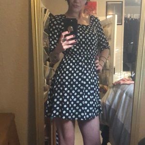 Daisy print dress